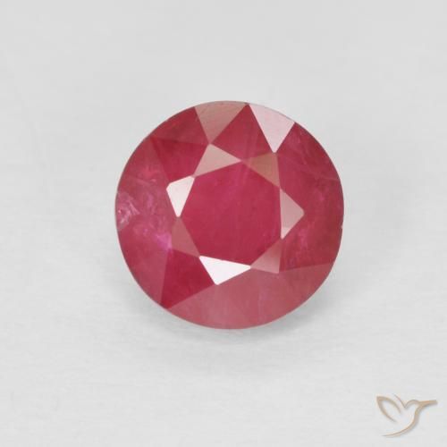 0.92ct Naturel Cramoisi profond Rubis, Tour, VS-SI