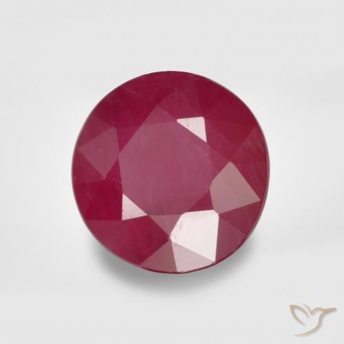 Rubis Rouge Rosâtre naturelle Tour, 0.97 ct, VS-SI