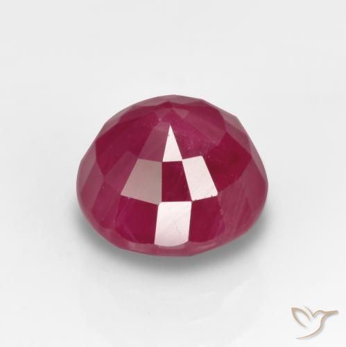 Rubis Rouge Rosâtre naturelle Tour, 0.97 ct, VS-SI