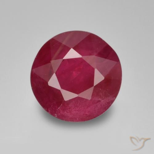 0.94ct Naturel Rouge moyen Rubis, Tour, VS-SI