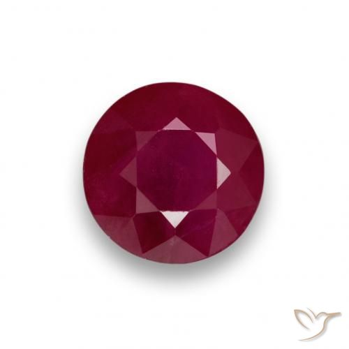 0.98ct Naturel Rouge moyen Rubis, Tour, VS-SI