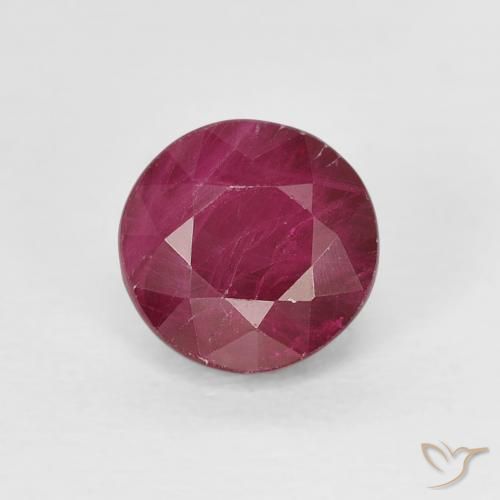1.02ct Naturel Rouge foncé Rubis, Tour, VS-SI