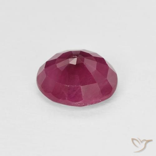 Rubis Rouge Rosâtre naturelle Tour, 0.80 ct, VS-SI