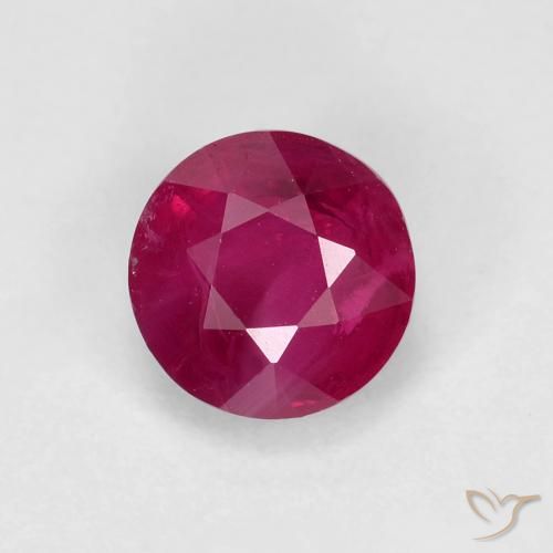 0.94ct Naturel Rouge moyen Rubis, Tour, VS-SI