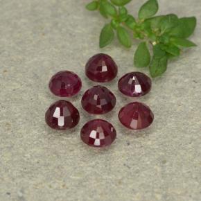 Achetez naturel 1,68ct rouge sang rubis gems, coupe roude, en provenance myanmar chez gemselect. en stock, livraison internationale!