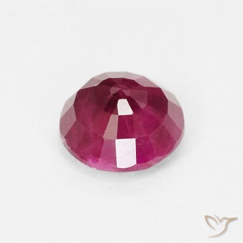 Rubis Rouge Rosâtre naturelle Tour, 0.80 ct, VS-SI