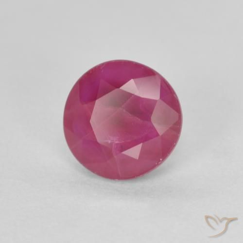 Rubis Rose rougeâtre naturelle Tour, 0.71 ct, VS-SI