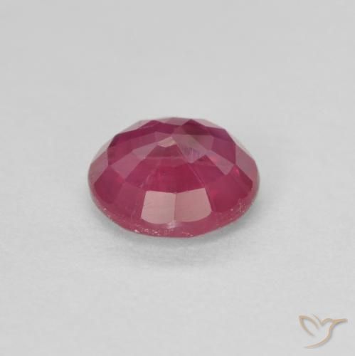 Rubis Rose rougeâtre naturelle Tour, 0.71 ct, VS-SI