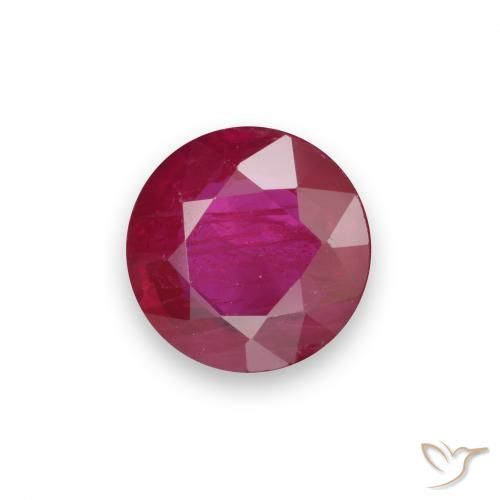 0.73ct Naturel Rouge moyen-foncé Rubis, Tour, VS-SI