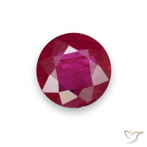 Rubis Rouge moyen-foncé naturelle Tour, 0.73 ct, VS-SI