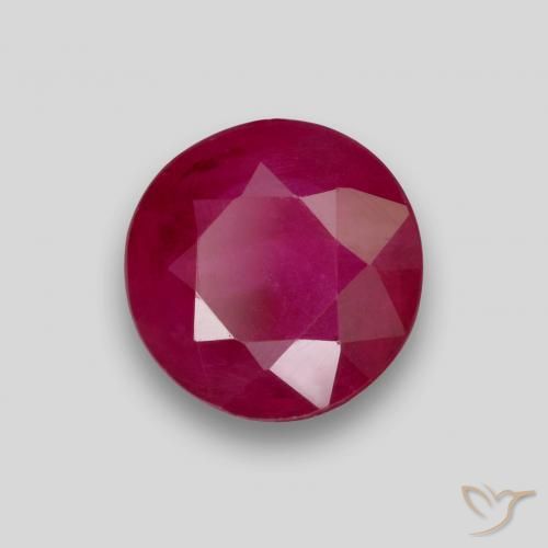 Rubis Rose rougeâtre naturelle Tour, 0.90 ct, VS-SI