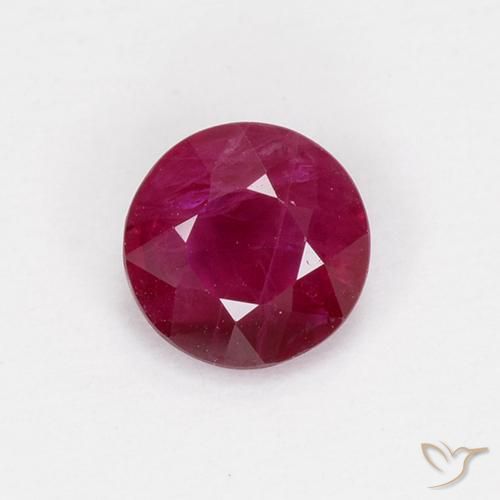 0.72ct Naturel Rouge moyen Rubis, Tour, VS-SI