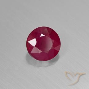 Rubis Rouge Rosâtre naturelle Tour, 0.95 ct, VS-SI