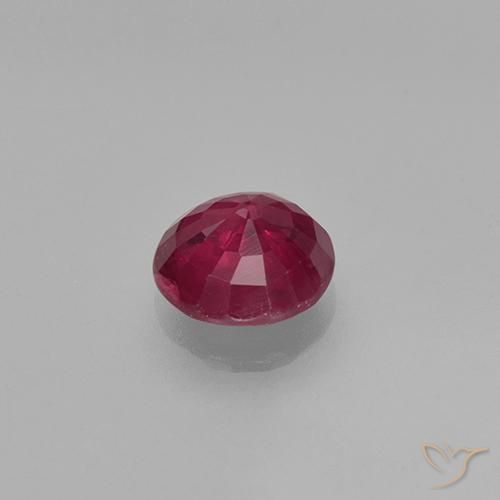 Rubis Rouge Rosâtre naturelle Tour, 0.82 ct, VS-SI