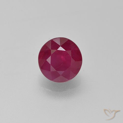 1.11ct Naturel Rouge moyen Rubis, Tour, VS-SI