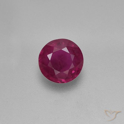 0.73ct Naturel Rouge foncé Rubis, Tour, VS-SI