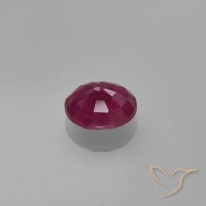 Rubis Rouge foncé naturelle Tour, 0.73 ct, VS-SI