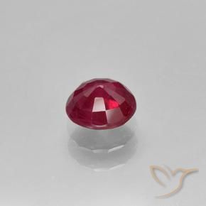 Rubis Rose rougeâtre profond naturelle Tour, 0.79 ct, VS-SI