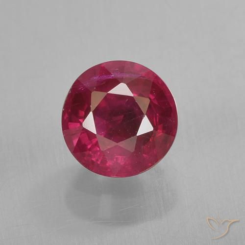 0.80ct Naturel Rouge moyen-foncé Rubis, Tour, VS-SI