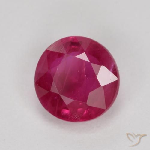 Rubis Rose rougeâtre naturelle Tour, 0.80 ct, VS-SI