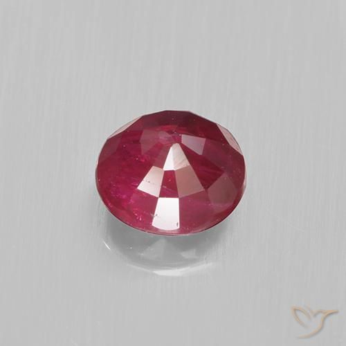 Rubis Cramoisi profond naturelle Tour, 0.64 ct, VS-SI