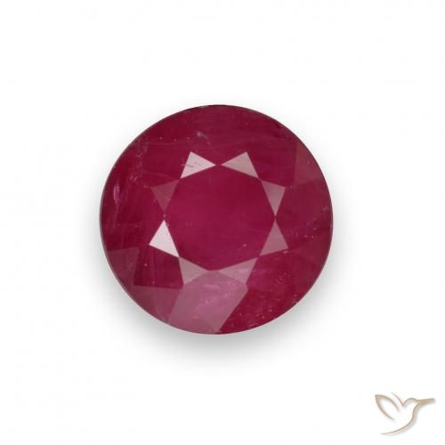0.69ct Naturel Rouge moyen Rubis, Tour, VS-SI