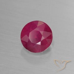 Rubis Rouge Rosâtre naturelle Tour, 1.28 ct, VS-SI