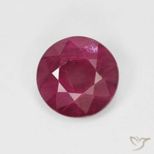 1.07ct Naturel Rouge confiture Rubis, Tour, VS-SI