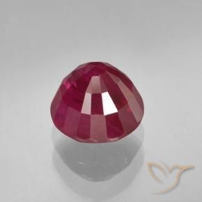 Rubis Rouge Rosâtre naturelle Tour, 1.10 ct, VS-SI