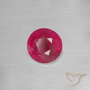 Rubis Rouge léger naturelle Tour, 0.83 ct, VS-SI