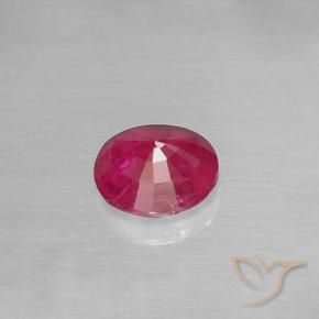 Rubis Rouge léger naturelle Tour, 0.83 ct, VS-SI