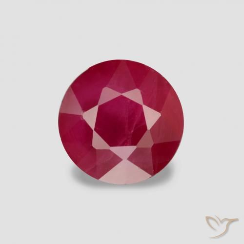 0.87ct Naturel Cramoisi profond Rubis, Tour, VS-SI