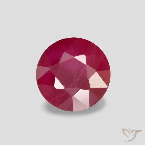 Rubis Cramoisi profond naturelle Tour, 0.87 ct, VS-SI