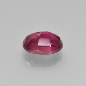 Rubis Rose rougeâtre naturelle Coupe ovale, 1.91 ct, VS-SI