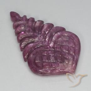 Rubis Pourpre boysenberry naturelle Fantaisie, 18.39 ct, Opaque