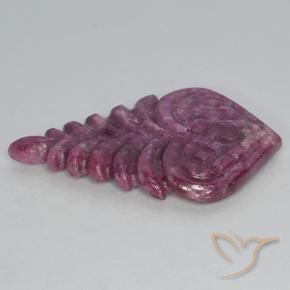 Rubis Pourpre boysenberry naturelle Fantaisie, 18.39 ct, Opaque