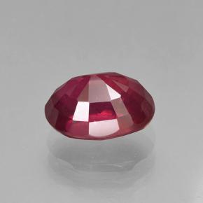 Rubis Vin rouge naturelle Coupe ovale, 2.04 ct, VS-SI