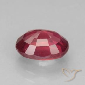 Rubis Rouge groseille naturelle ovale, 1.72 ct, VS-SI