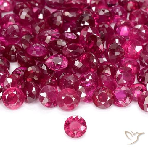 Rubis Rouge léger naturelle Tour, 0.23 ct, VS-SI