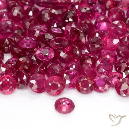 Rubis Rouge léger naturelle Tour, 0.23 ct, VS-SI