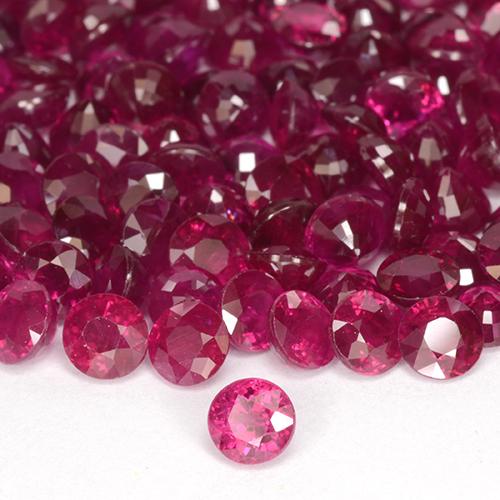 Rubis Rouge léger naturelle Tour, 0.29 ct, VS-SI