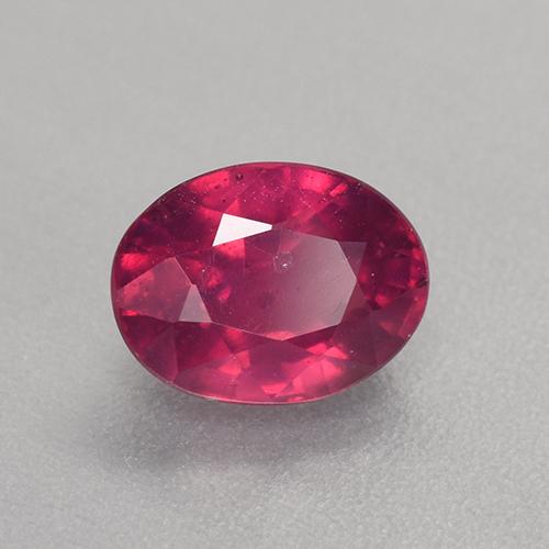 Rubis Rouge moyen-foncé naturelle Coupe ovale, 2.02 ct, VS-SI