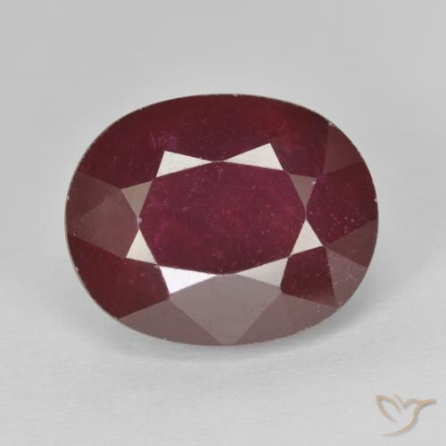11.50ct Naturel Vin rouge Rubis, ovale, VS-SI