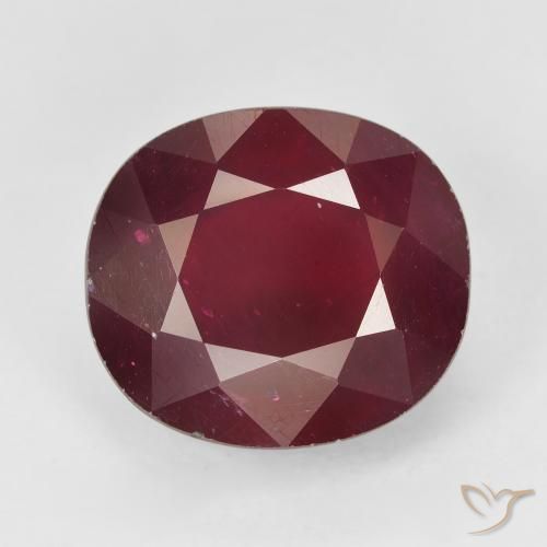 13.93ct Naturel Rouge moyen Rubis, ovale, VS-SI
