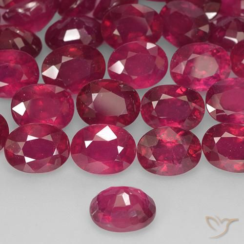 Rubis Rouge moyen-foncé naturelle ovale, 2.01 ct, VS-SI