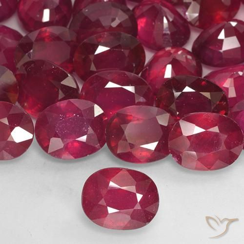 2.86ct Naturel Rouge moyen-foncé Rubis, ovale, VS-SI