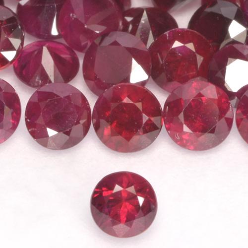 Rubis Rouge confiture naturelle Tour, 0.16 ct, VS-SI