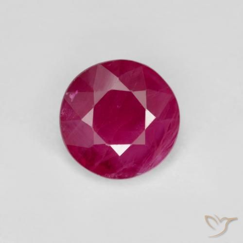 0.67ct Naturel Rouge moyen Rubis, Tour, VS-SI