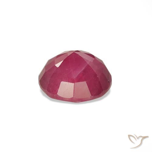 Rubis Rouge foncé naturelle Tour, 0.83 ct, VS-SI