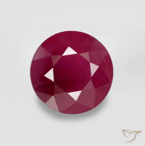 0.77ct Naturel Cramoisi profond Rubis, Tour, VS-SI